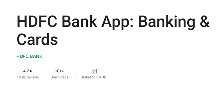 Google Play Store rating